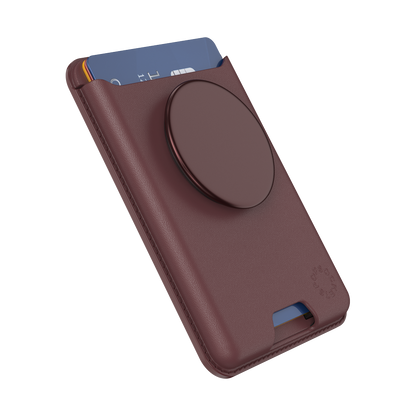 Aluminum Oxblood — Softgoods MagSafe PopWallet+ - US 26782