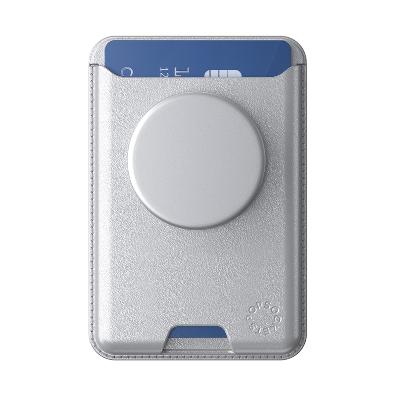 Silver — Softgoods MagSafe PopWallet+ - US 26740