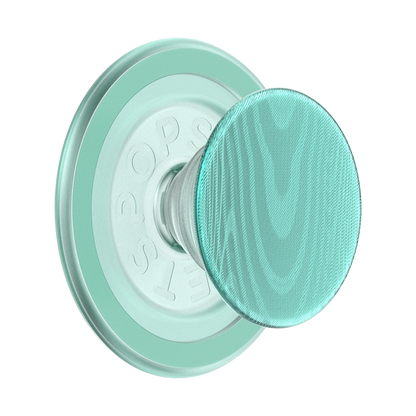 Aluminum Moire Turquoise — MagSafe PopGrip - US 57789