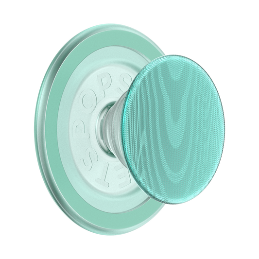 Aluminum Moire Turquoise — MagSafe PopGrip - US 98402