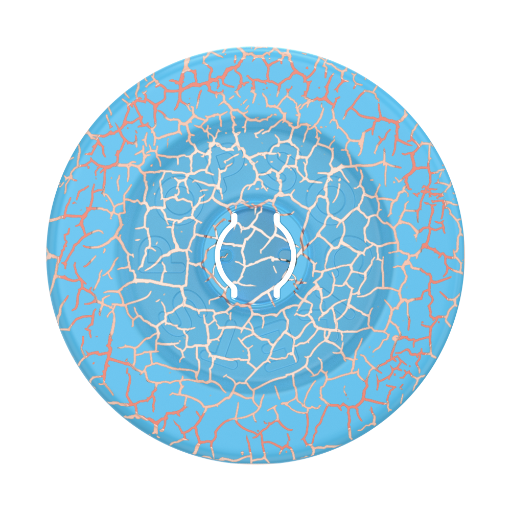Crackle Denali Printed Orange Zest — MagSafe PopGrip - US 16602