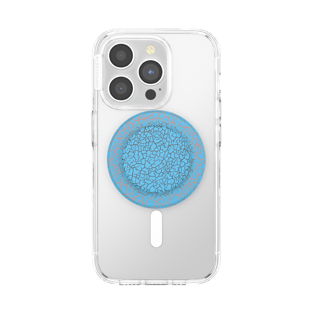 Crackle Denali Printed Orange Zest — MagSafe PopGrip - US 04257