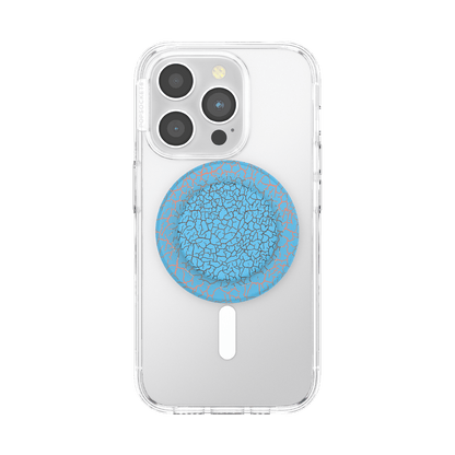 Crackle Denali Printed Orange Zest — MagSafe PopGrip - US 04257