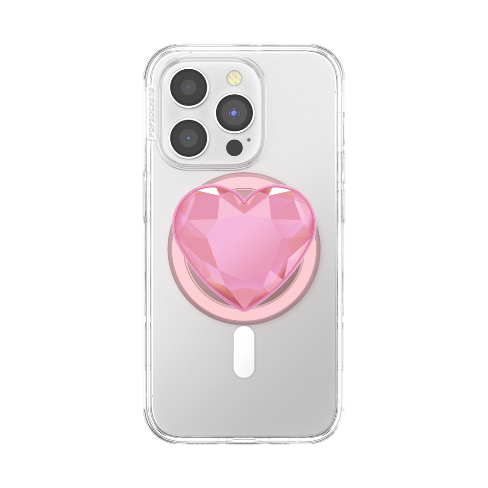 Crystal Heart — MagSafe PopGrip - US 48470