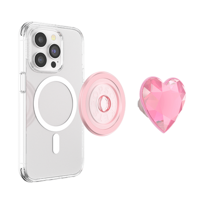 Crystal Heart — MagSafe PopGrip - US 48470