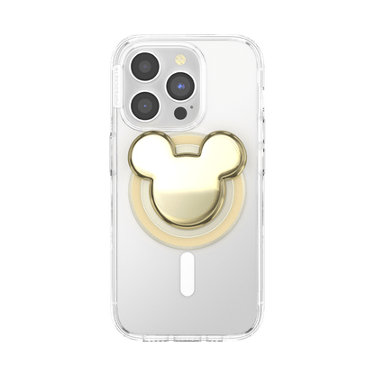 Enamel Gold Mickey Head — MagSafe PopGrip - US 12135