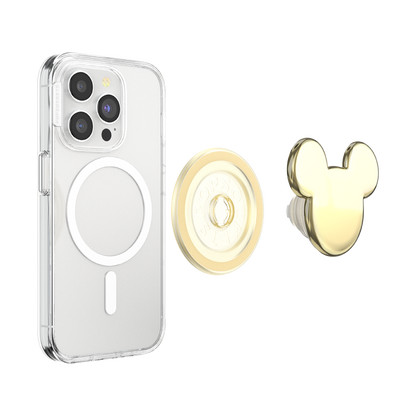 Enamel Gold Mickey Head — MagSafe PopGrip - US 12135