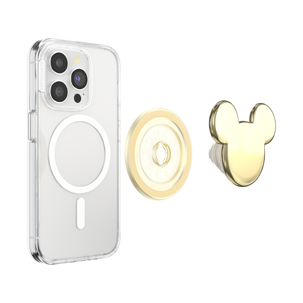 Enamel Gold Mickey Head — MagSafe PopGrip - US 73439