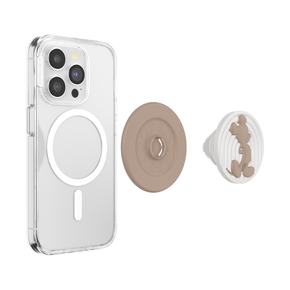 PopOut Latte Mickey — MagSafe PopGrip - US 06121
