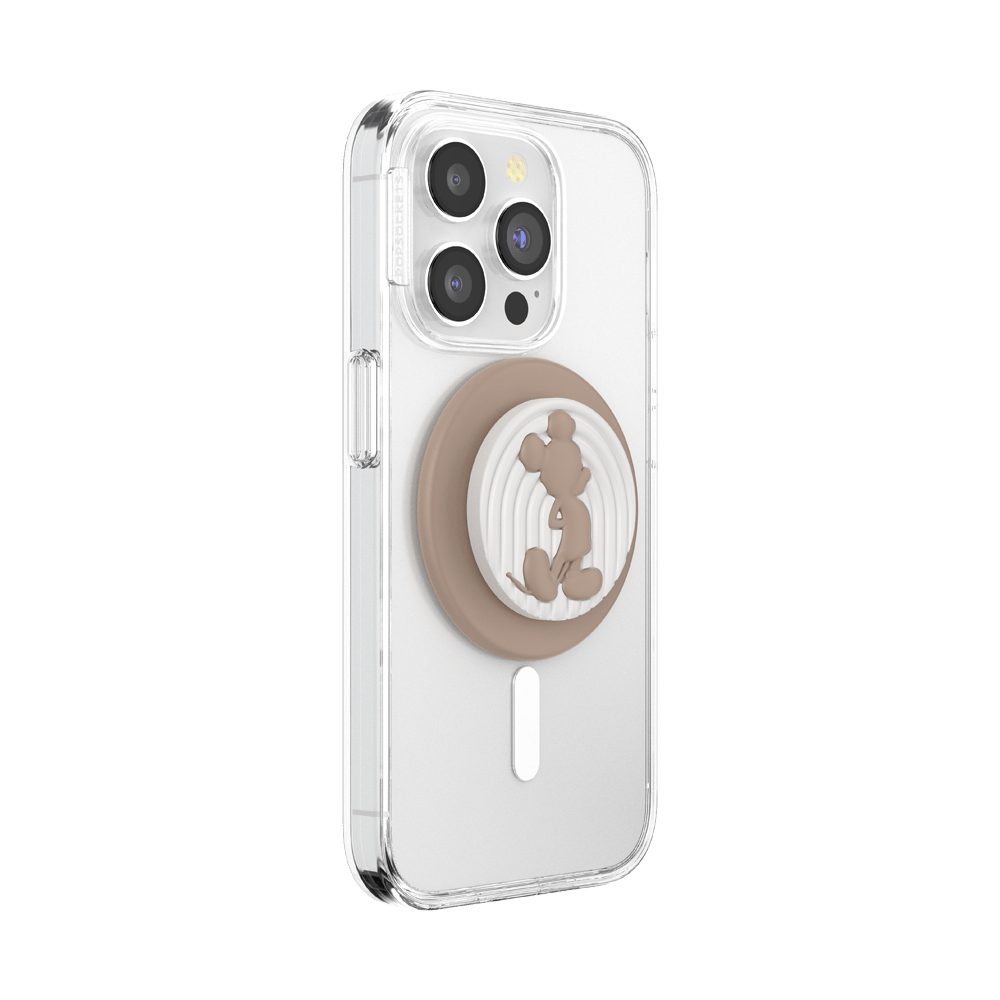 PopOut Latte Mickey — MagSafe PopGrip - US 06121