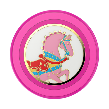 Enamel Carousel Pony — MagSafe PopGrip - US 10397