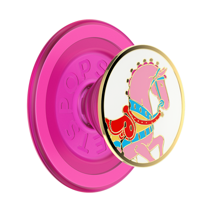 Enamel Carousel Pony — MagSafe PopGrip - US 09224