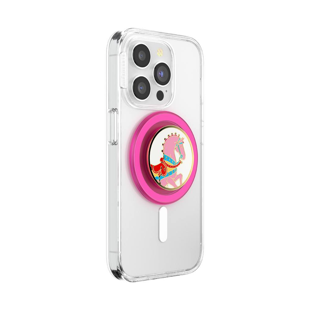Enamel Carousel Pony — MagSafe PopGrip - US 10397