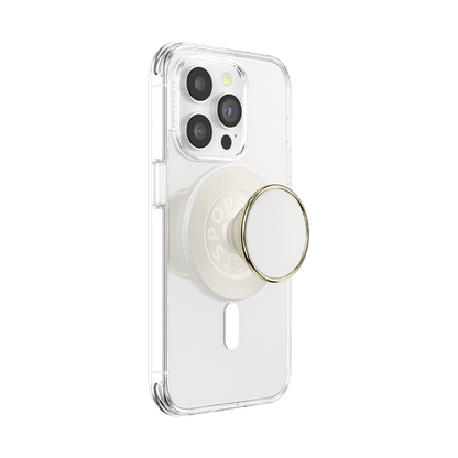 Enamel Coconut Cream — MagSafe PopGrip - US 40441