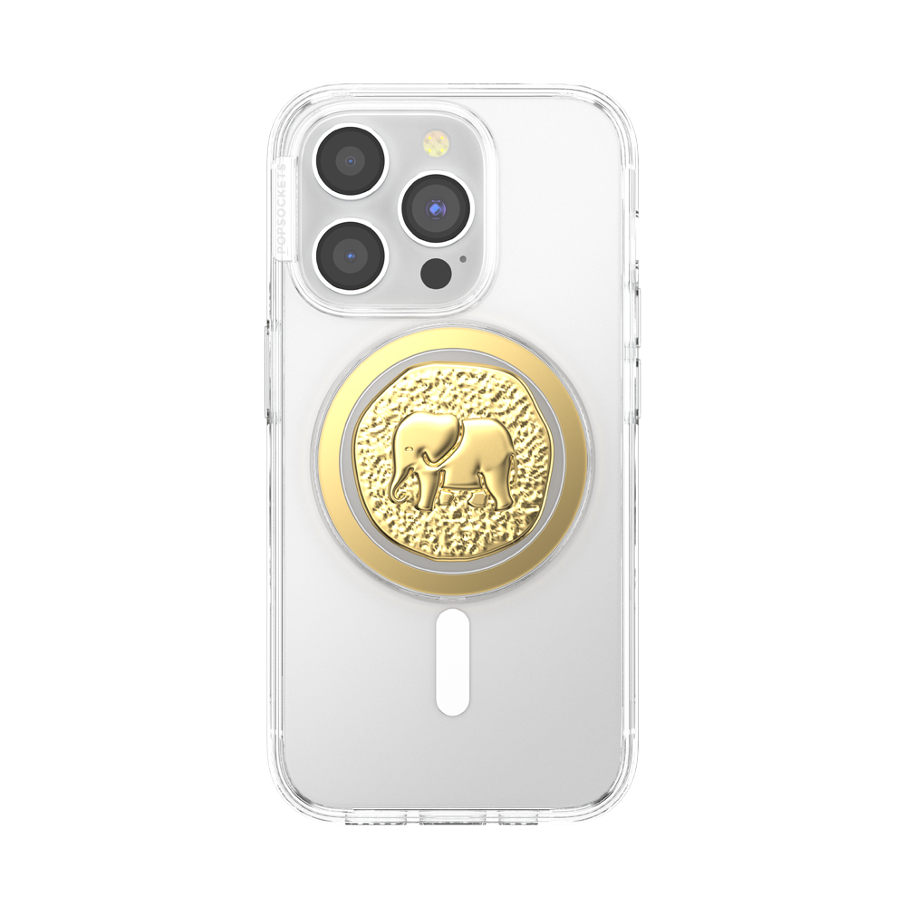 Enamel Elephant Token — MagSafe PopGrip - US 45186