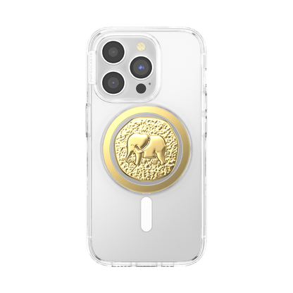 Enamel Elephant Token — MagSafe PopGrip - US 66311