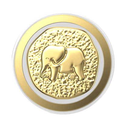 Enamel Elephant Token — MagSafe PopGrip - US 23885