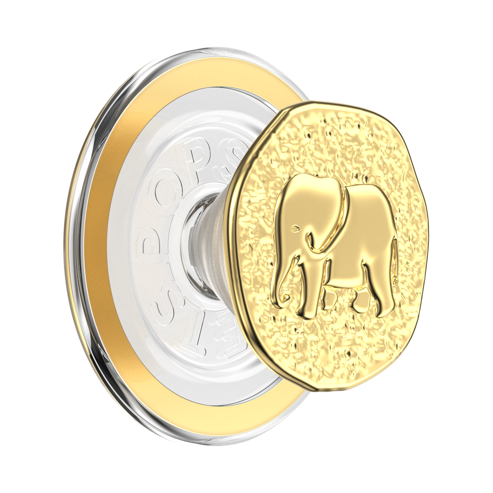 Enamel Elephant Token — MagSafe PopGrip - US 23885