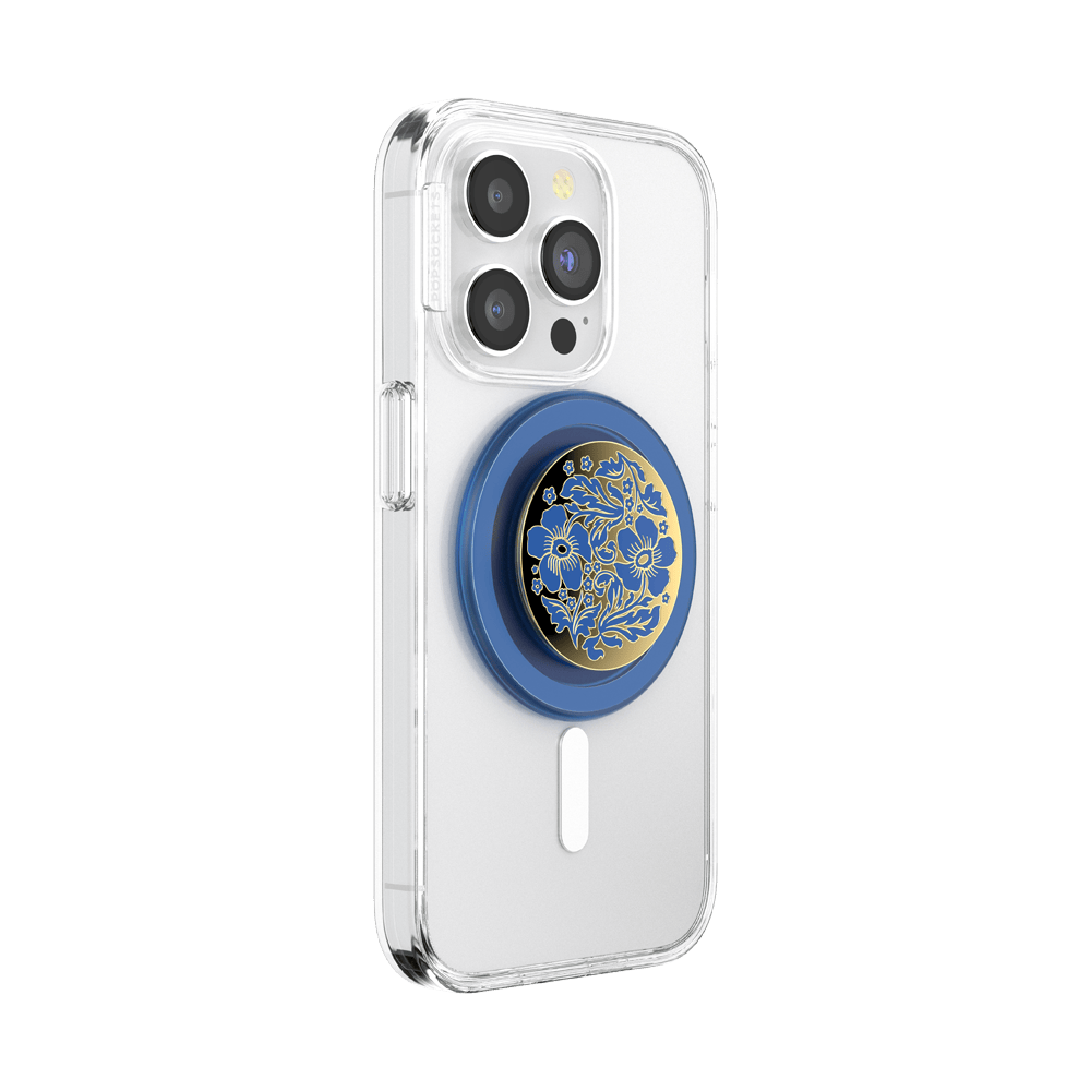 Enamel Lace Blue Vermeer — MagSafe PopGrip - US 09420