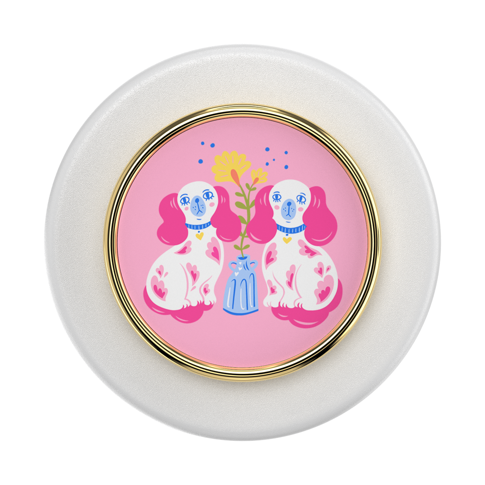 Enamel Staffordshire Furries — MagSafe PopGrip - US 00321