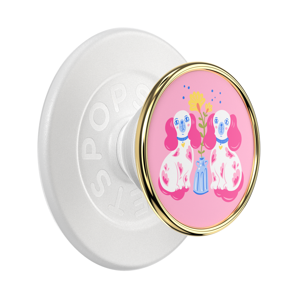 Enamel Staffordshire Furries — MagSafe PopGrip - US 00321