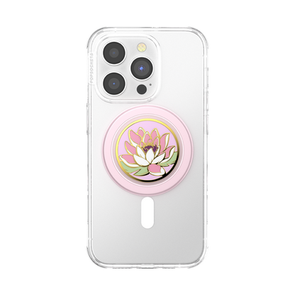 Enamel Water Lily — MagSafe PopGrip - US 32578