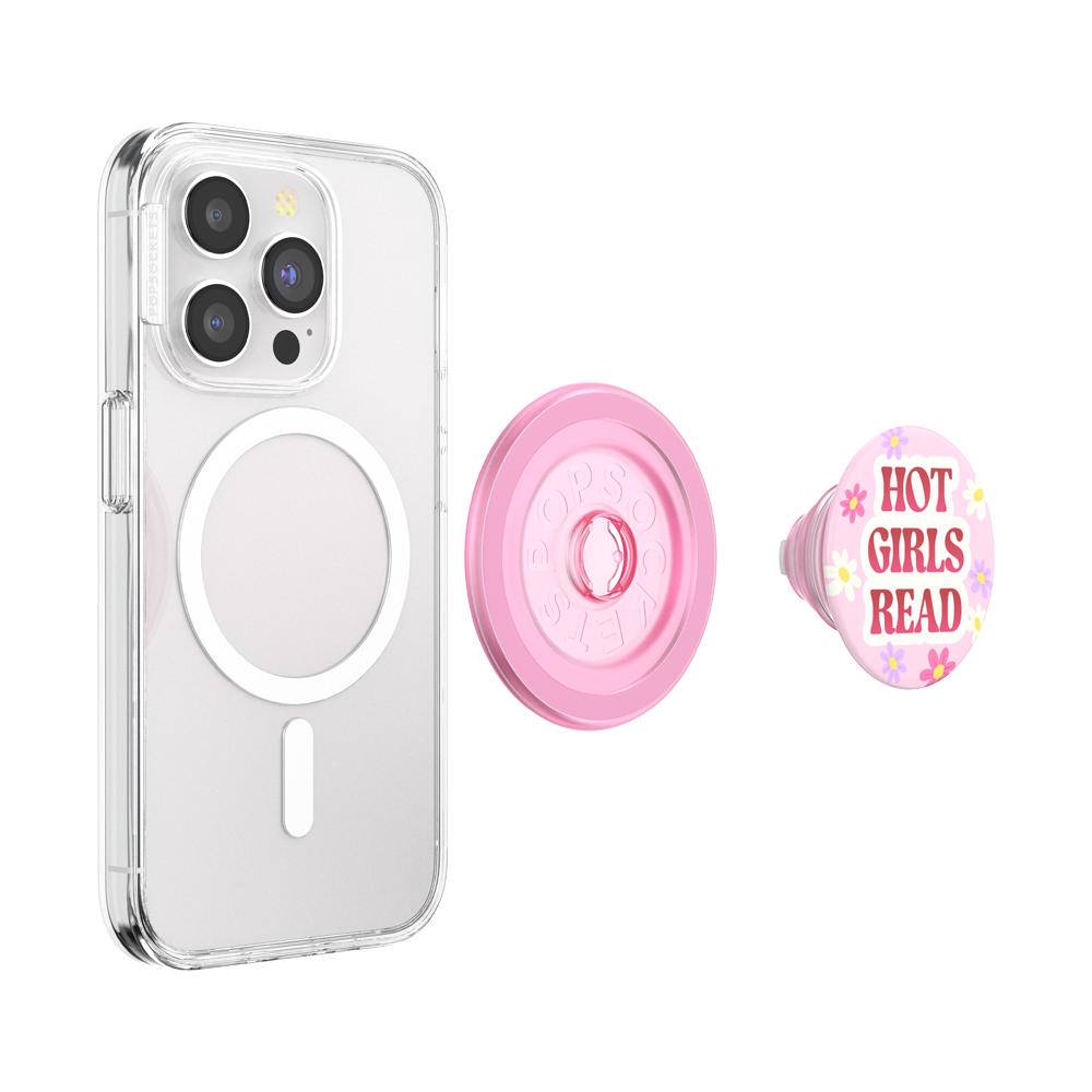 Hot Girls Read Pink — MagSafe PopGrip - US 87053