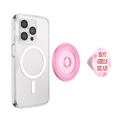 Hot Girls Read Pink — MagSafe PopGrip - US 87053