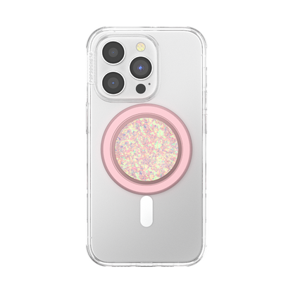 Iridescent Confetti Rose — MagSafe PopGrip - US 31651