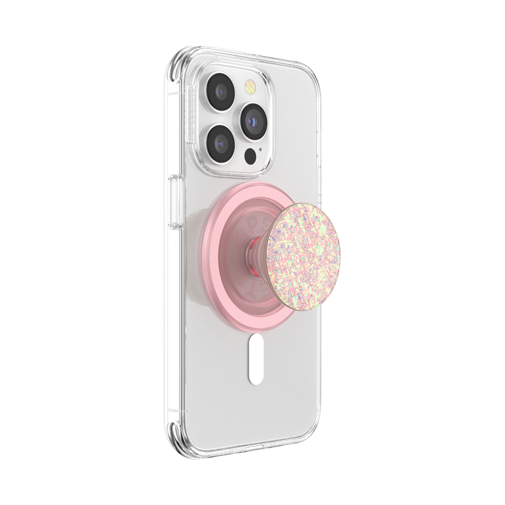 Iridescent Confetti Rose — MagSafe PopGrip - US 31651
