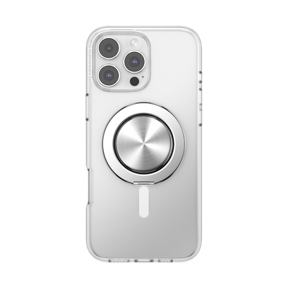 Aluminum Radial Silver —  MagSafe Kick-Out Grip & Stand - US 13101
