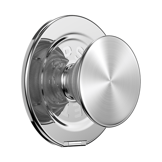 Aluminum Radial Silver —  MagSafe Kick-Out Grip & Stand - US 39107