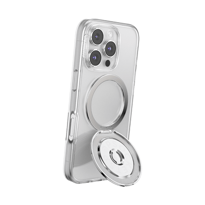 Aluminum Radial Silver —  MagSafe Kick-Out Grip & Stand - US 13101