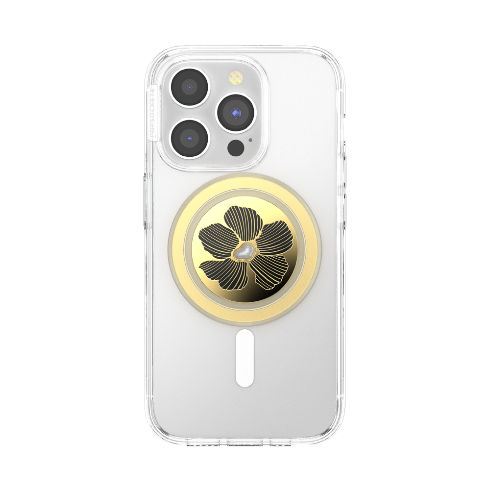 Enamel Mae Flower with Pearl — MagSafe PopGrip - US 39431