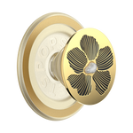 Enamel Mae Flower with Pearl — MagSafe PopGrip - US 05682