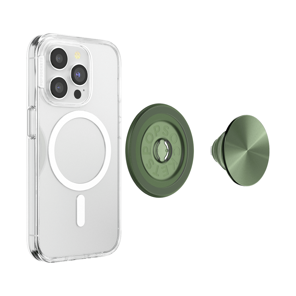 Aluminum Radial Olive — MagSafe PopGrip - US 89364