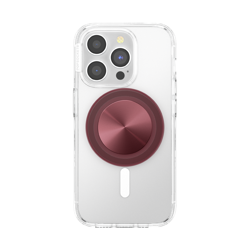 Aluminum Radial Oxblood — MagSafe PopGrip - US 36299