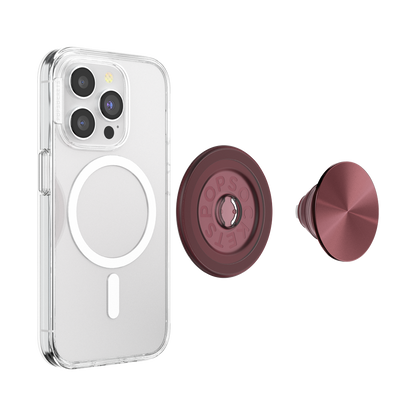 Aluminum Radial Oxblood — MagSafe PopGrip - US 65999