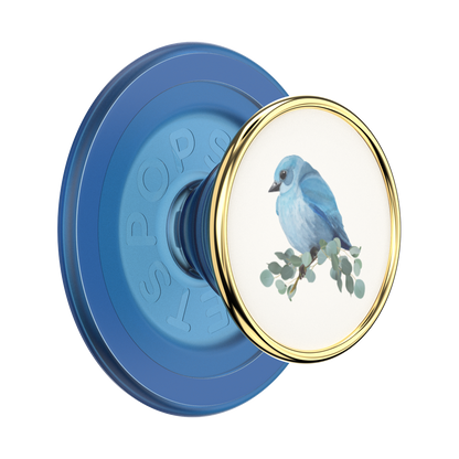 Enamel Blue Bird — MagSafe PopGrip - US 90081