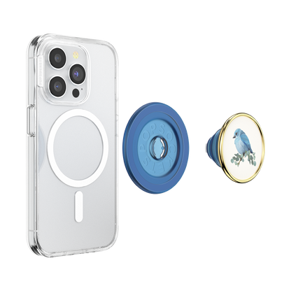 Enamel Blue Bird — MagSafe PopGrip - US 90081