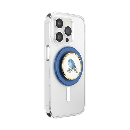 Enamel Blue Bird — MagSafe PopGrip - US 40478