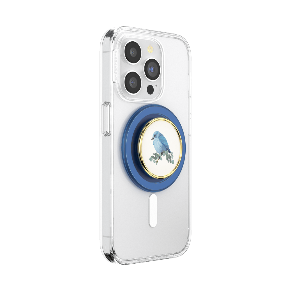 Enamel Blue Bird — MagSafe PopGrip - US 23442