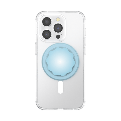 Molded Flower Blue Sigh — MagSafe PopGrip - US 52109