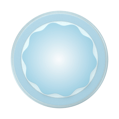 Molded Flower Blue Sigh — MagSafe PopGrip - US 82497