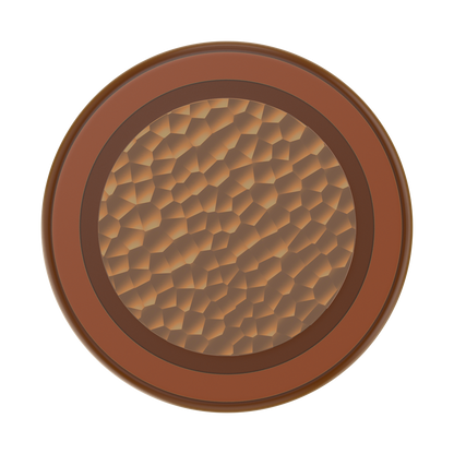 Enamel Hammered Copper Tone — MagSafe PopGrip - US 91472