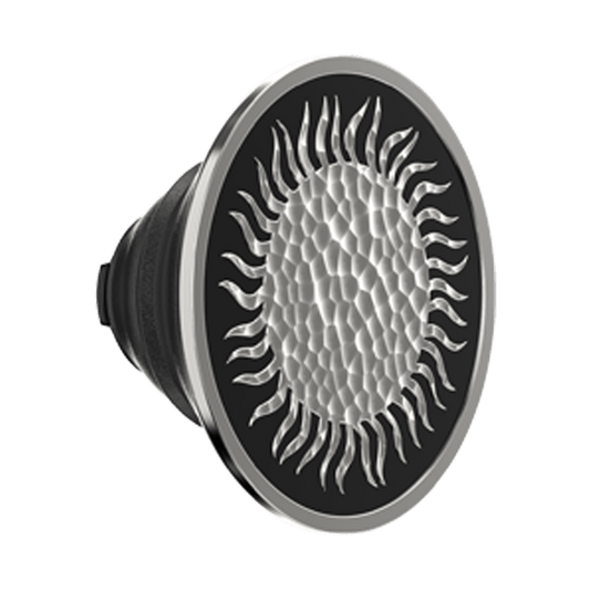 Enamel Hammered Sun Black — PopTop - US 22253
