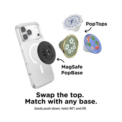 Enamel Floral Relief — PopTop - US 60758