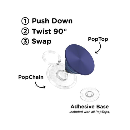 Aluminum French Navy — PopTop - US 02131
