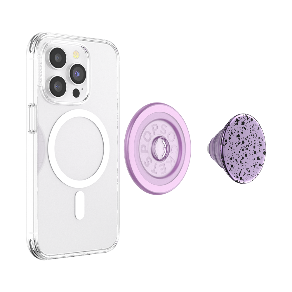 Aluminum Sugar Plum Speckle — MagSafe PopGrip - US 79277