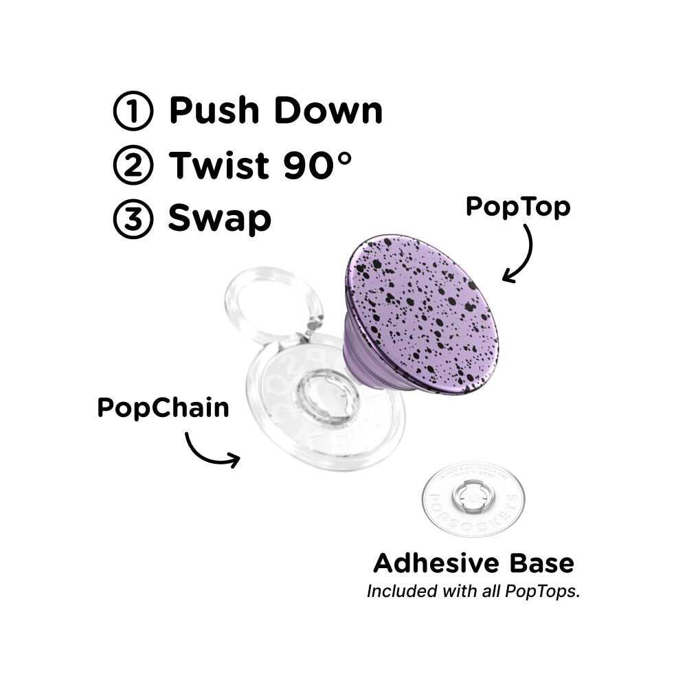 Aluminum Sugar Plum Speckle — PopTop - US 82644